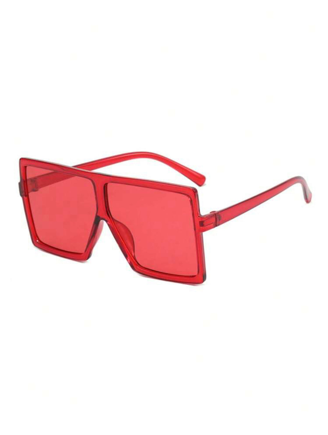 Paparazzi | Wide Frame Sunglasses-Red