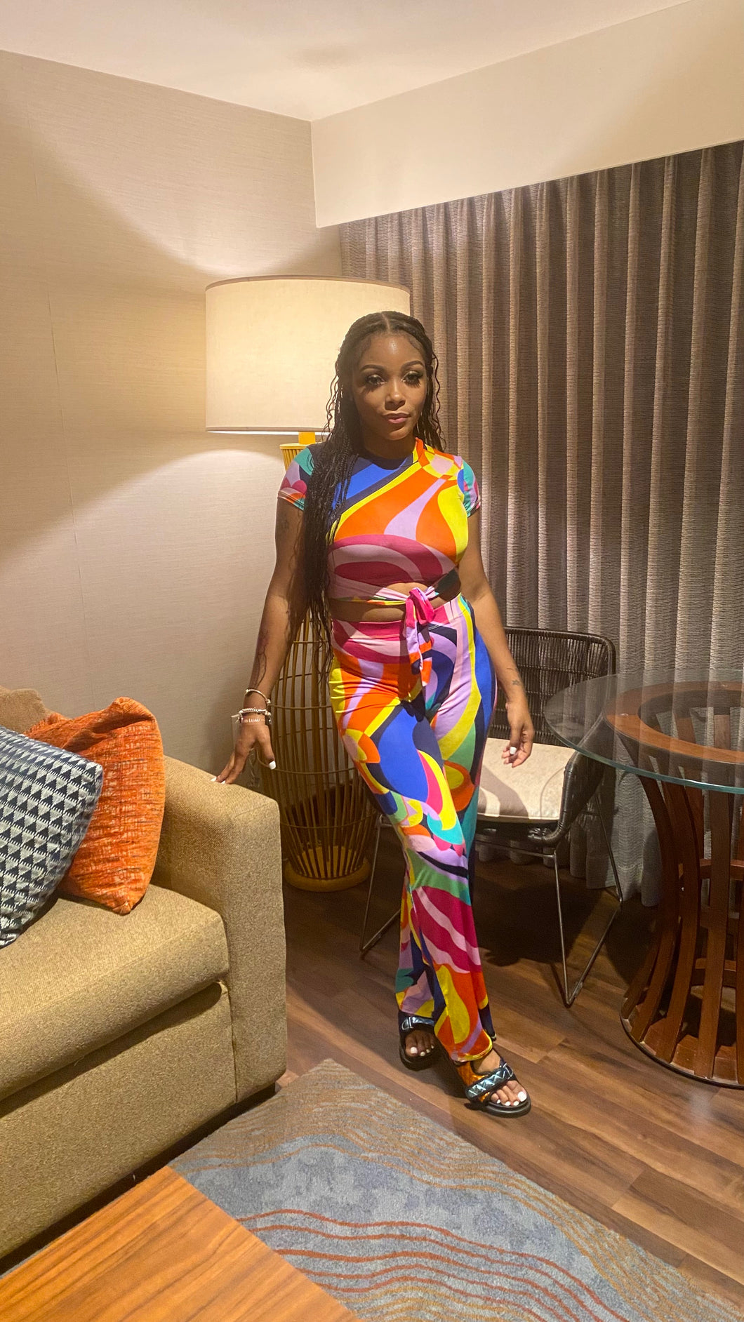Colorful Two Piece Set