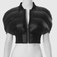 Load image into Gallery viewer, Cropped Puffer Jacket
