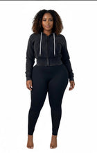 Load image into Gallery viewer, Zip Up Hoodie Set
