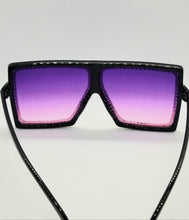 Load image into Gallery viewer, Purple Reign | Rhinestone Sunglasses
