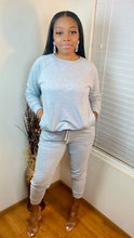 Load image into Gallery viewer, Winter Jogger Set-Heather Gray
