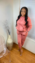 Load image into Gallery viewer, ‘Not So Basic’ Sweatpants Set-Ash Rose
