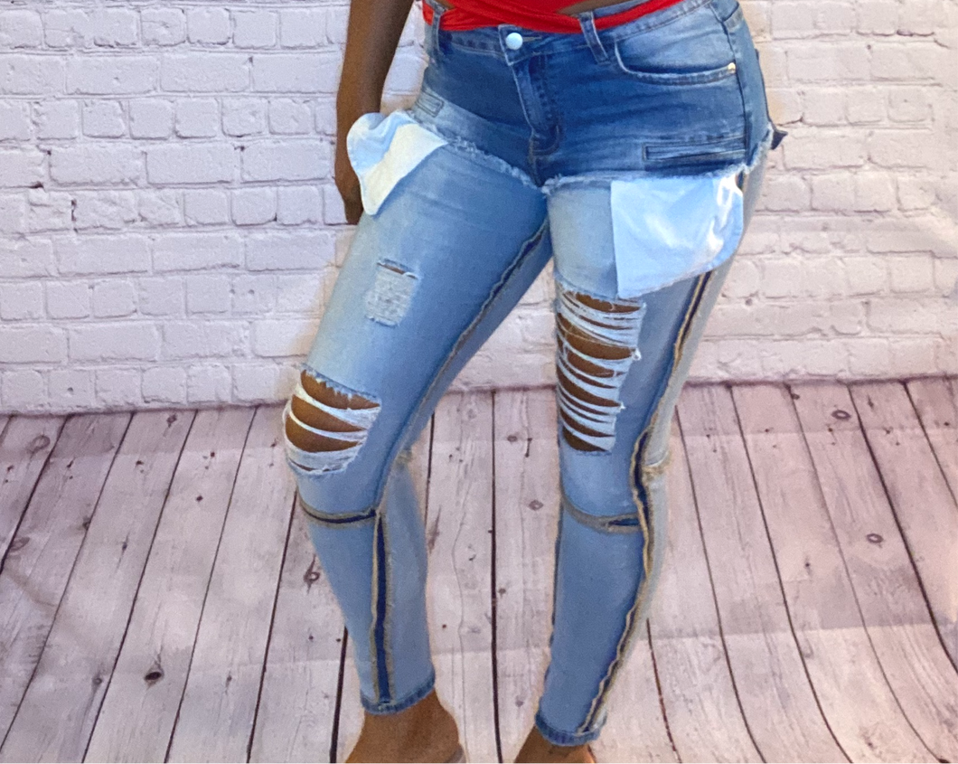 Reverse | Distressed Jeans