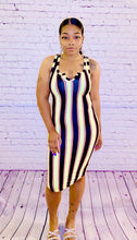 Load image into Gallery viewer, Striped Midi Dress
