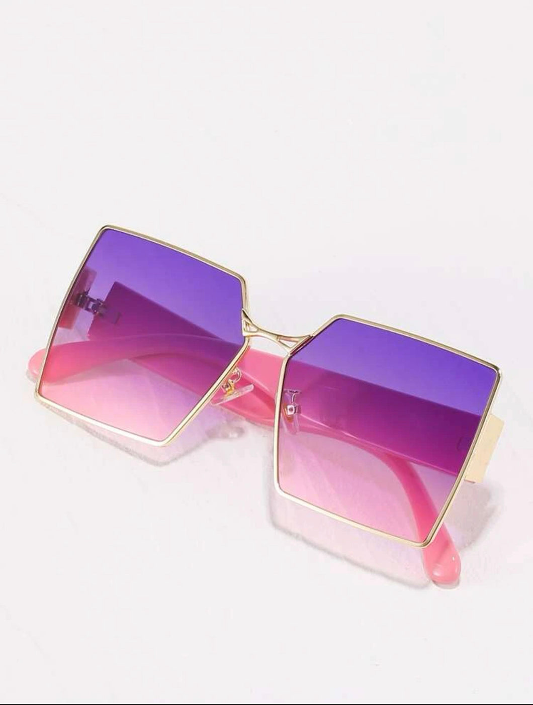 Purple Pink Ombré Sunglasses