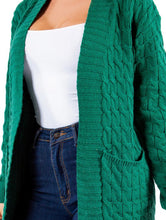 Load image into Gallery viewer, Maxi Cardigan-Green
