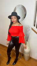 Load image into Gallery viewer, Sweetheart | Flutter Sleeve Top
