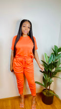 Load image into Gallery viewer, Spring Jogger Set (Orange)
